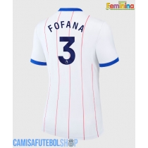 Camisa de time de futebol Chelsea Wesley Fofana #3 Replicas 3º Equipamento Feminina 2026-27 Manga Curta